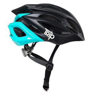 Casco TRIP MTB Delirium Black/Turq