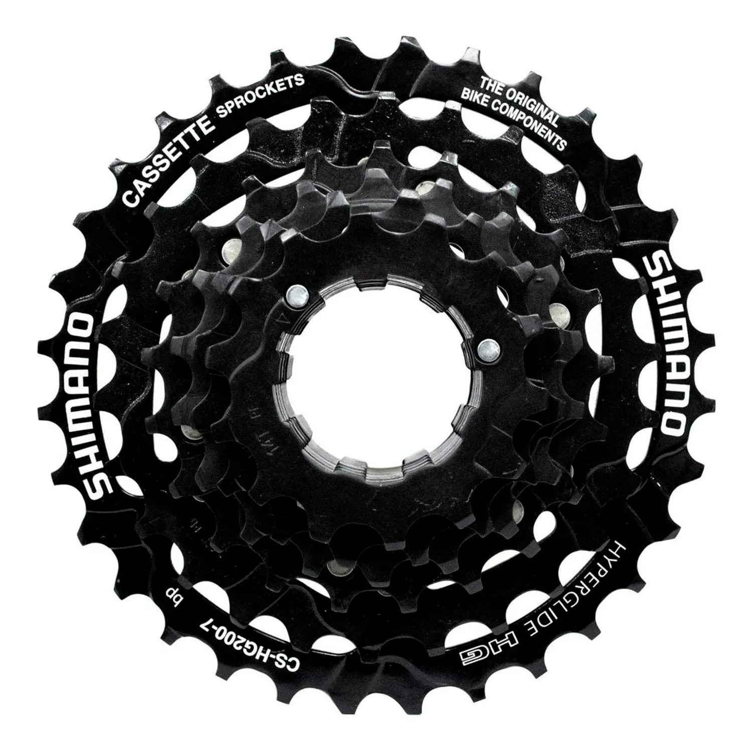 PIÑON CASSETTE SHIMANO TOURNEY CS-HG200-7 12-14-16-18-21-26-32 (EN BOLSA) ACSHG2007232T